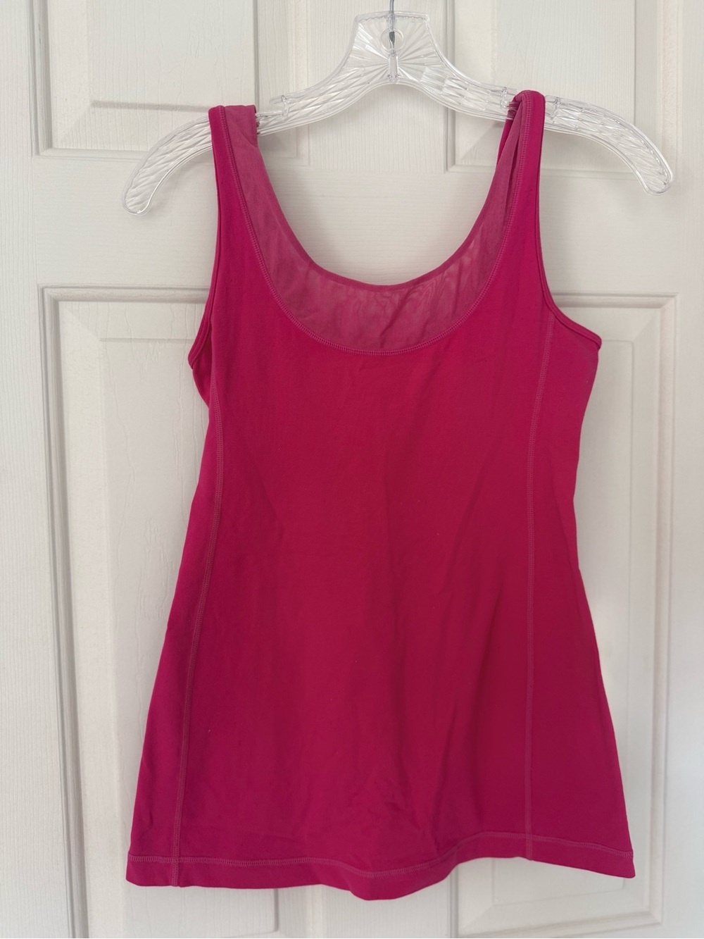 lululemon athletica Magenta Scoop Neck Tank Top